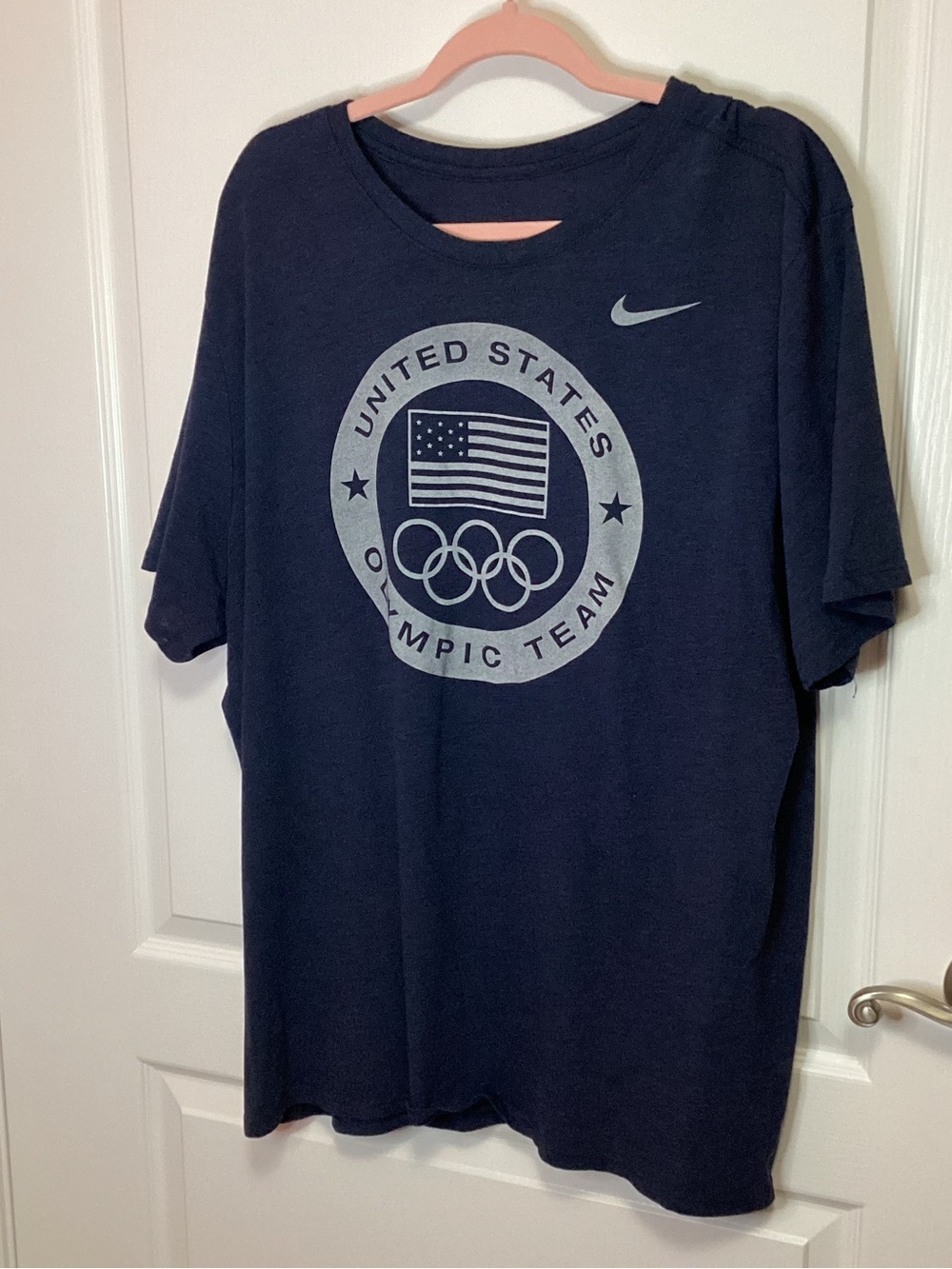 Nike Navy Short Sleeve United States Olympic Team Graphic Tee